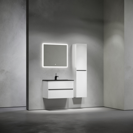 Тумба под раковину Sancos Urban UR80W белый глянец фото