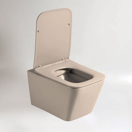 Подвесной унитаз безободковый Vincea Q-Line VT1-12MC с сиденьем фото