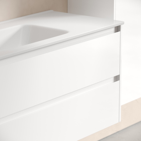Тумба под раковину Sancos Libra LB120-1W белая фото