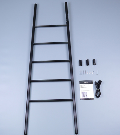 Электрический полотенцесушитель Abber Treppe AH4705MB черный матовый фото