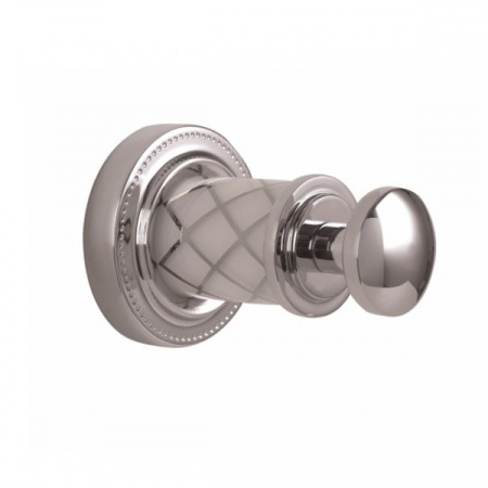 Крючок для ванной одинарный Boheme Murano 10906-CR фото