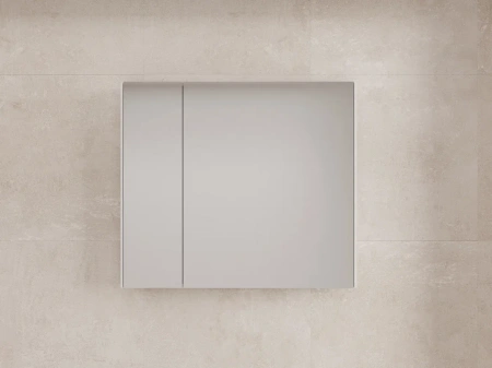 Зеркальный шкаф Style Line Лима 80 ЛС-00002344 белый матовый фото