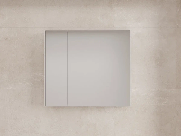 Зеркальный шкаф Style Line Лима 80 ЛС-00002344 белый матовый фото