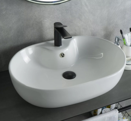 Накладная раковина GID 9163 59х41 фото