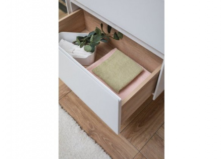 Тумба с раковиной Aquanet Гласс 90 00242525 фото