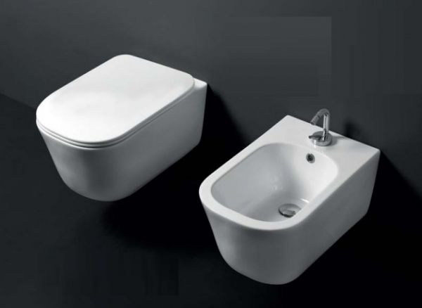 Биде подвесное Kerasan Tribeca 512501bi фото