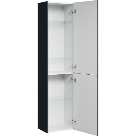 Шкаф-пенал Aqwella Pure PUR0535GRM серый фото