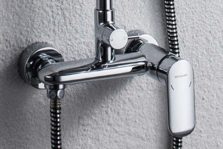 Душевая система (стойка) со смесителем Bravat Opal F9125183CP-A-RUS фото