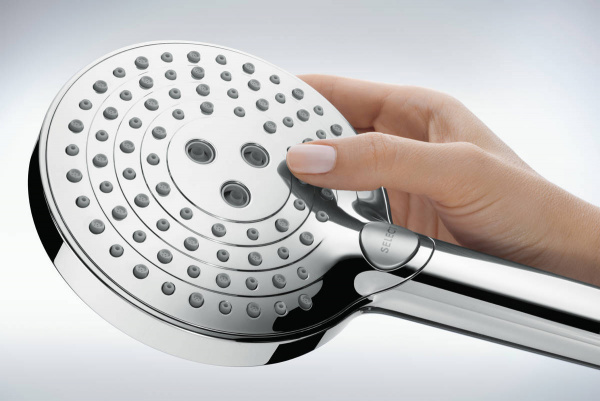 Душевой набор с держателем Hansgrohe Raindance Select S 120 3jet 27668000 фото