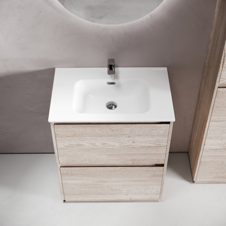 Тумба под раковину Sancos Libra Floor LB70FEG дуб галифакс натуральный фото