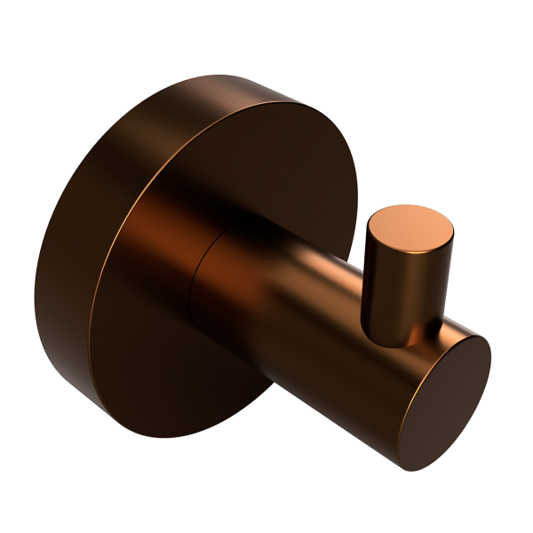 Крючок для ванной одинарный Bemeta Amber 155106022 медное золото фото