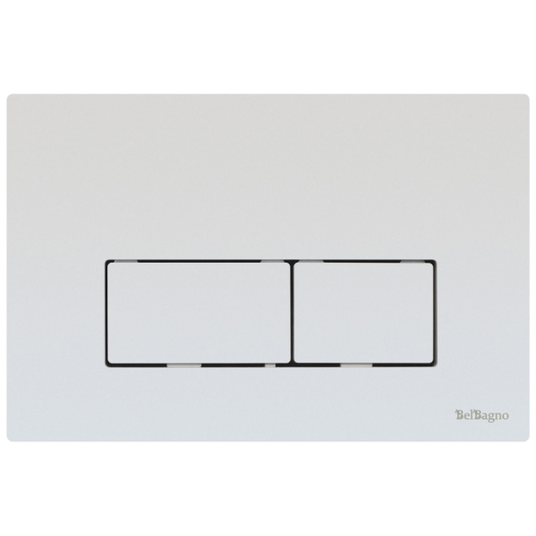 Смывная клавиша BelBagno Tetra BB-P58130 белая фото