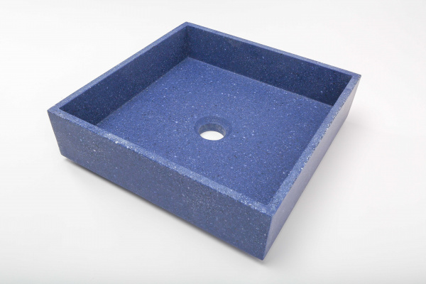 Накладная раковина Montebianco Arcobaleno Brenta Сinque 12274 35х35 фото