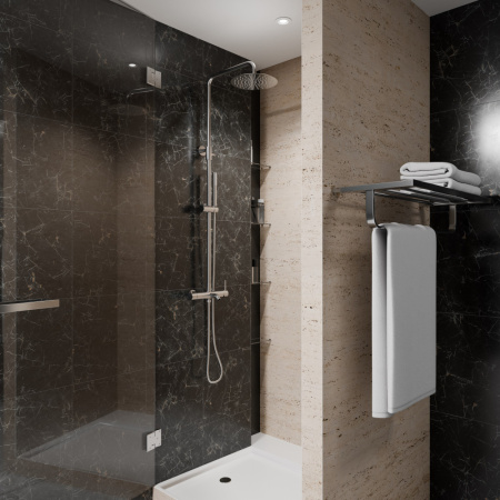 Душевая система Milacio Ultra Onis MCU.151.SS нержавеющая сталь фото