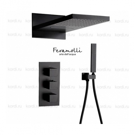 Душевая система скрытого монтажа Feramolli Thermo BL7069 фото