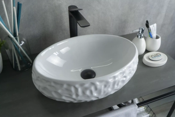 Накладная раковина GID 9030wf 48х34 фото