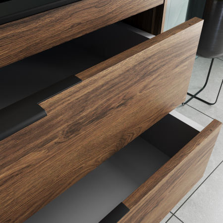 Тумба под раковину Vincea Chiara 2D VMC-2C2100CO С.Oak 100 см фото