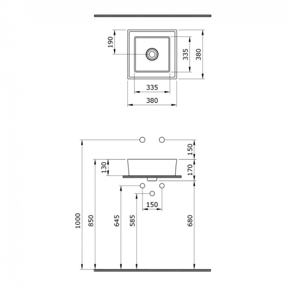 Накладная раковина Bocchi Vessel 1173-007-0125 жасмин фото