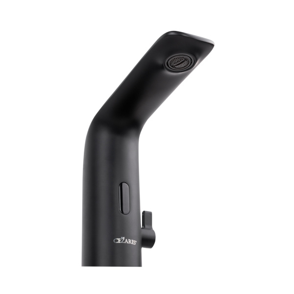 Сенсорный смеситель для раковины Cezares Vague VAGUE-ELS-NOP-W0 черный матовый фото