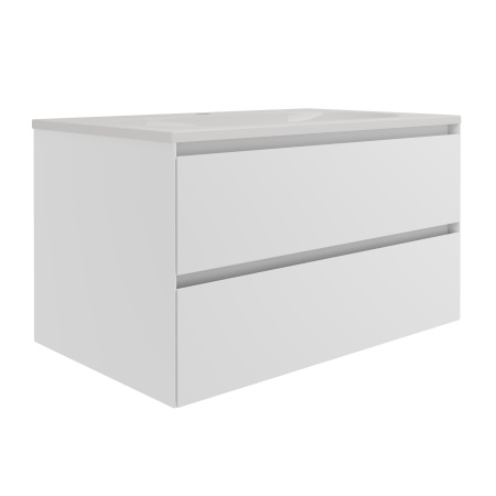 Тумба под раковину Vincea Luka Soft-Touch VMC-2L800MW белая матовая фото