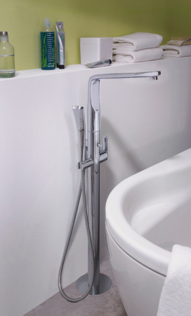 Смеситель для ванны напольный Grohe Veris 32222001 фото