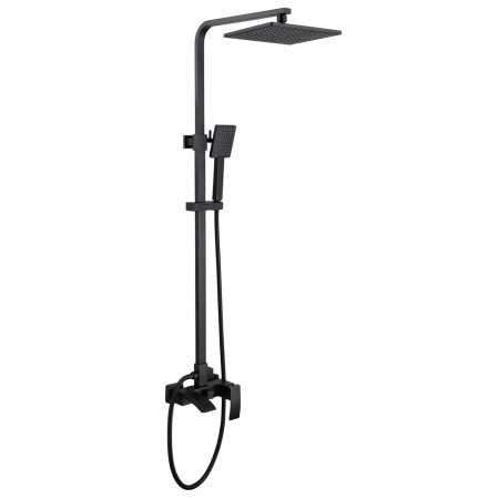 Душевая система (стойка) Abber Wasserfall AF8616B черная матовая фото