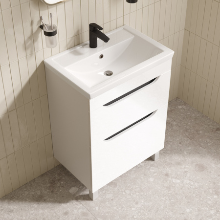 Напольная тумба с раковиной Iddis Ray RAY60WFi95K 60 см фото