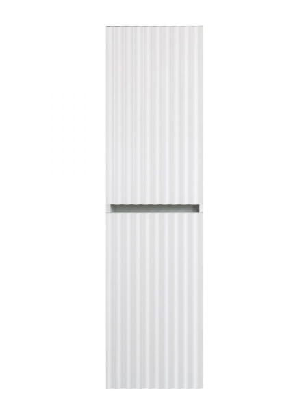 Шкаф-пенал Art&Max Elegant AM-ELEGANT-1500-2А-SO-BL-LED-P белый глянец, с подсветкой фото