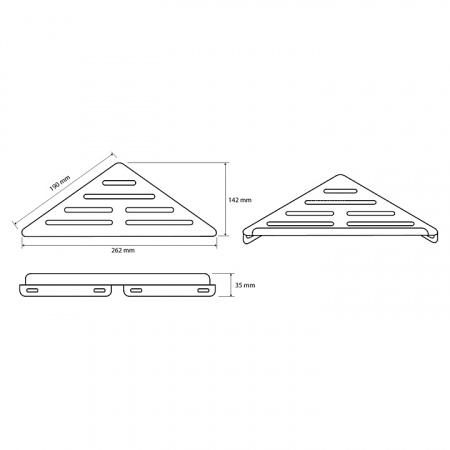 Мыльница настенная Bemeta Cytro 102308241 фото