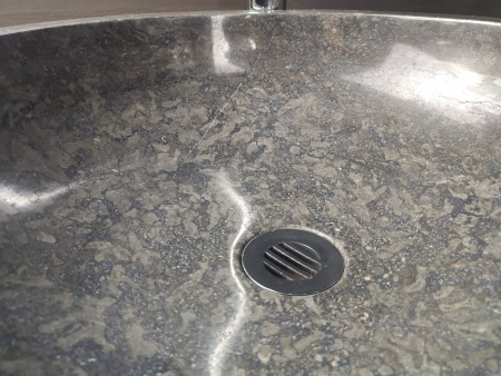 Раковина из мрамора Indo Bowl Black Medium BM-00250 фото