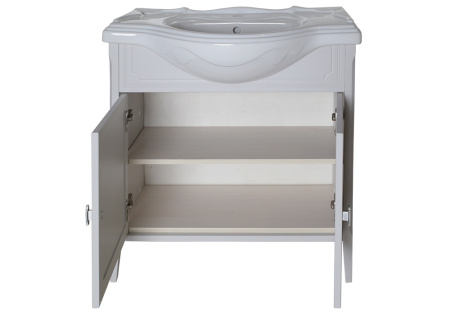 Тумба с раковиной ASB Woodline Миа 85 10106 фото