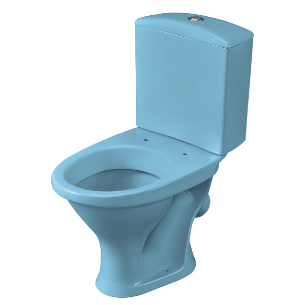 Унитаз компакт Santeri Вест 1.P201.8.S06.00B.F с бачком и сиденьем фото