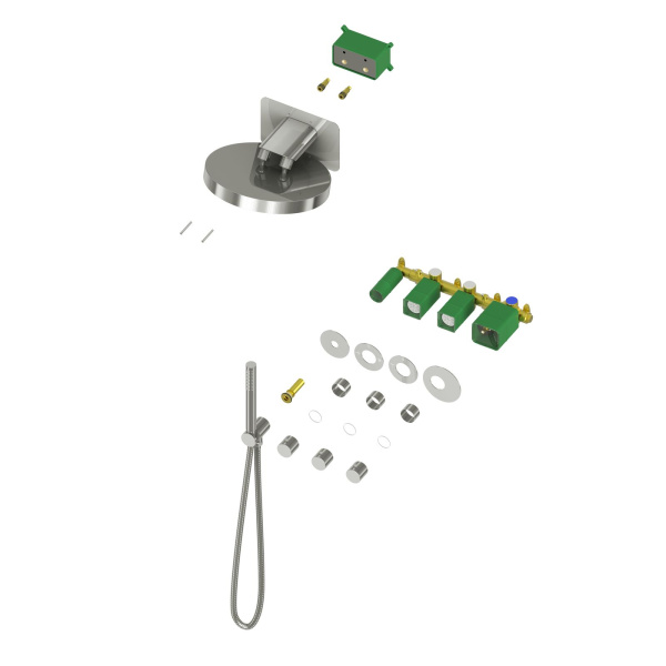 Душевая система скрытого монтажа Timo Saona SX-2329/00SM хром фото