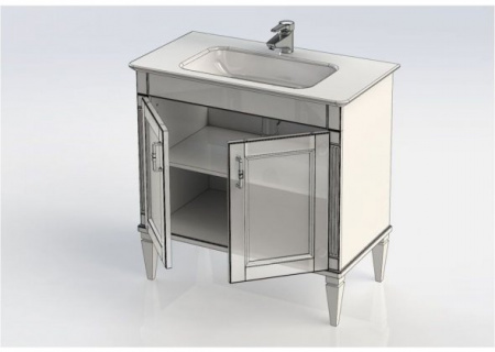 Тумба с раковиной Aquanet Селена 90 00233697 фото