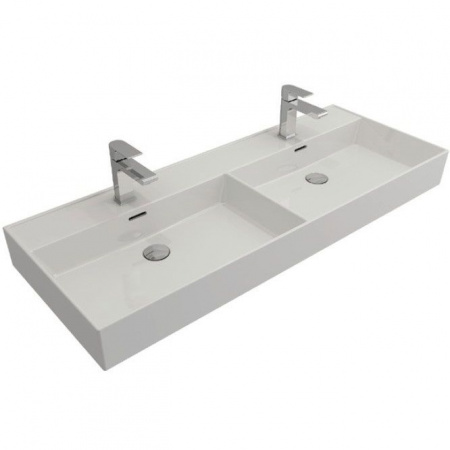 Накладная раковина двойная Bocchi Milano 1393-001-0126 белая фото