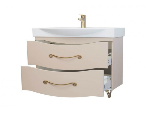 Тумба под раковину Bellezza Сесилия 105 капучино фото