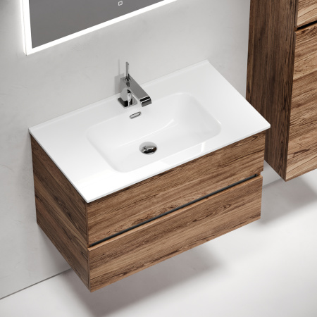 Тумба под раковину Sancos Urban UR80ECH дуб чарльстон фото