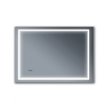 Зеркало Бриклаер Эстель-2 120 см с часами фото