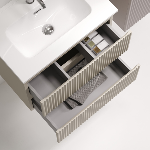 Тумба под раковину Sancos Snob R SNR60/39CE Beige Soft фото