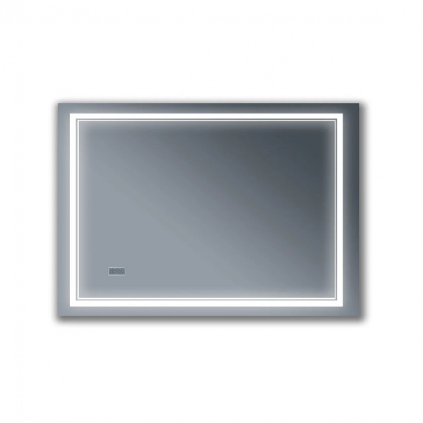 Зеркало Бриклаер Эстель-2 120 см с часами фото