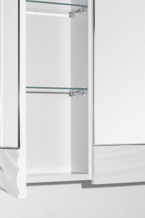 Зеркало-шкаф Style Line Вероника 80 Люкс белый ЛС-00000057 фото