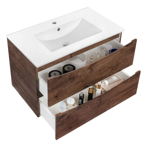 Тумба под раковину Vincea Mia 80 VMC-2MC800RW R.Wood фото