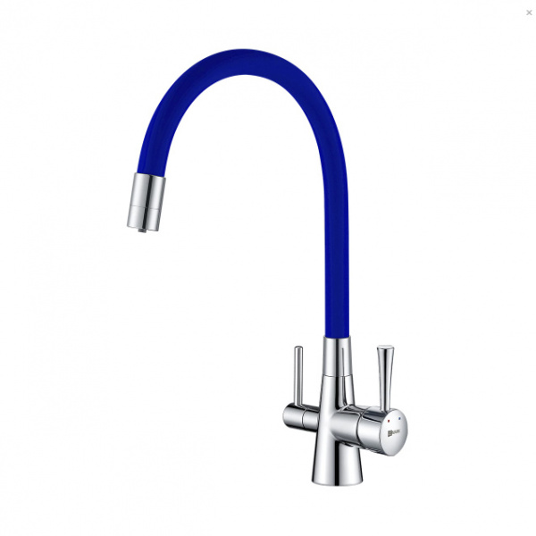 Смеситель для кухни с фильтром для воды Lemark Comfort LM3075C-Blue фото