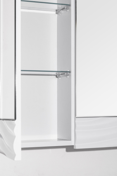 Зеркало-шкаф Style Line Вероника 80 Люкс белый ЛС-00000057 фото