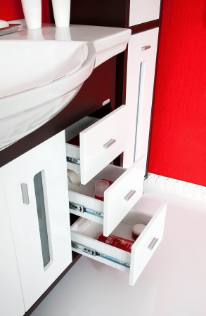 Тумба с раковиной Бриклаер Бали 120 венге фото