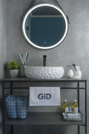 Накладная раковина GID 9030wf 48х34 фото