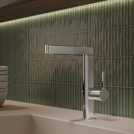 Смеситель для кухни Vincea VKF-22CH хром фото