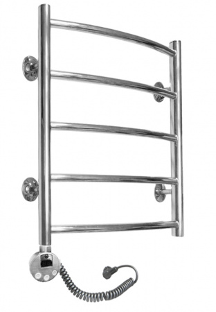 Полотенцесушитель электрический Domoterm Калипсо П5 (500х700) (хром) левый фото