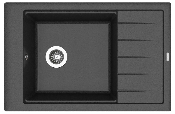 Кухонная мойка ЛИПСИ 780Р Florentina 20.275.D0780 антрацит фото
