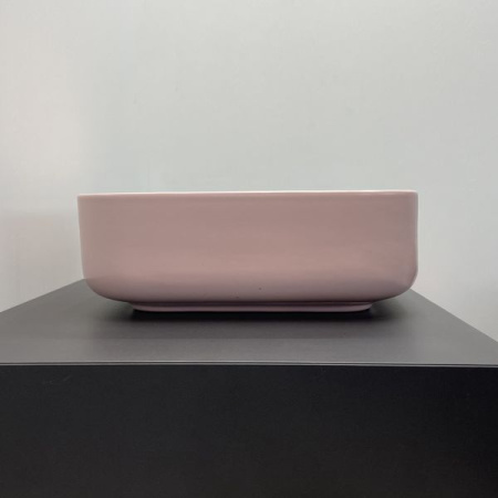 Накладная раковина Comforty T-Y9378MP 00-00007637 50x39 розовая матовая фото